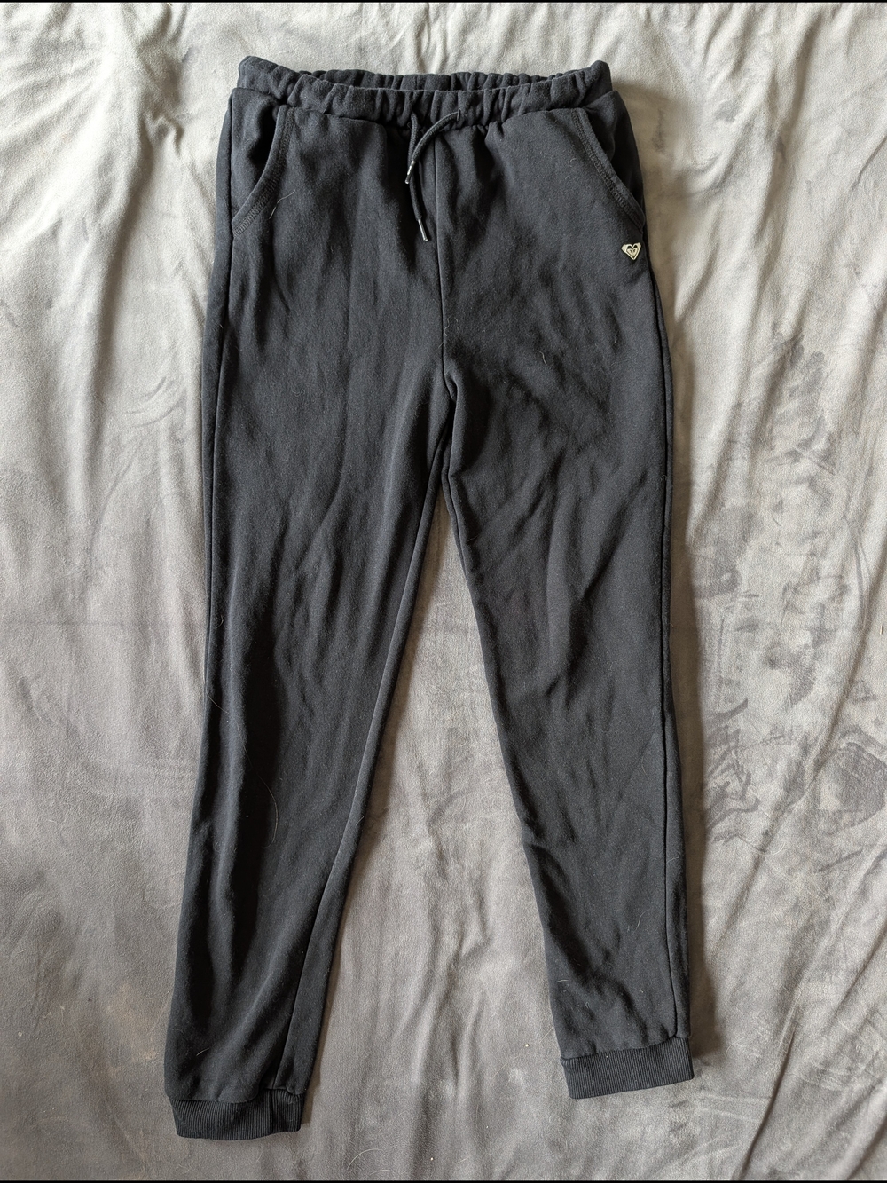 Roxy Kids Black Sweatpants Joggers